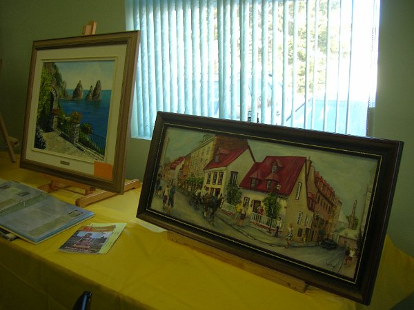 DSCN1799.JPG - Œuvre gagnante réalisée par Louisette Proulx, artiste-peintre.