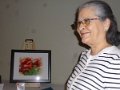 12-Francine Dumont et son aquarelle